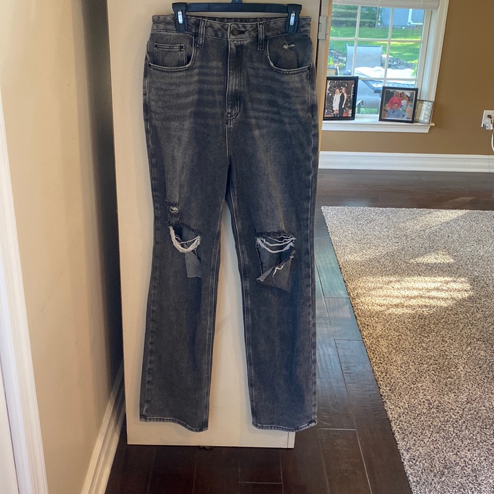 Women’s Pacsun washed-back straight-legged 90’s boyfriend jeans